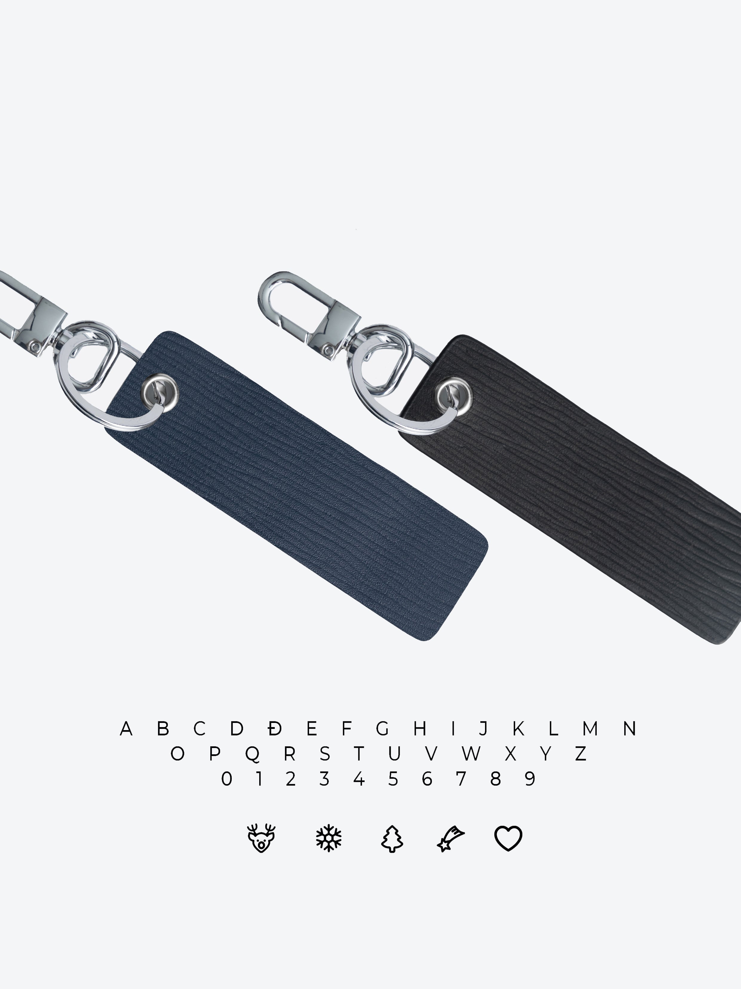 YOURNAME BAG CHARM & KEY HOLDER – FRANK